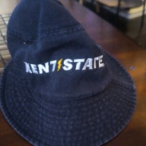 Navy Blue Bucket Hat Kent State University Oh